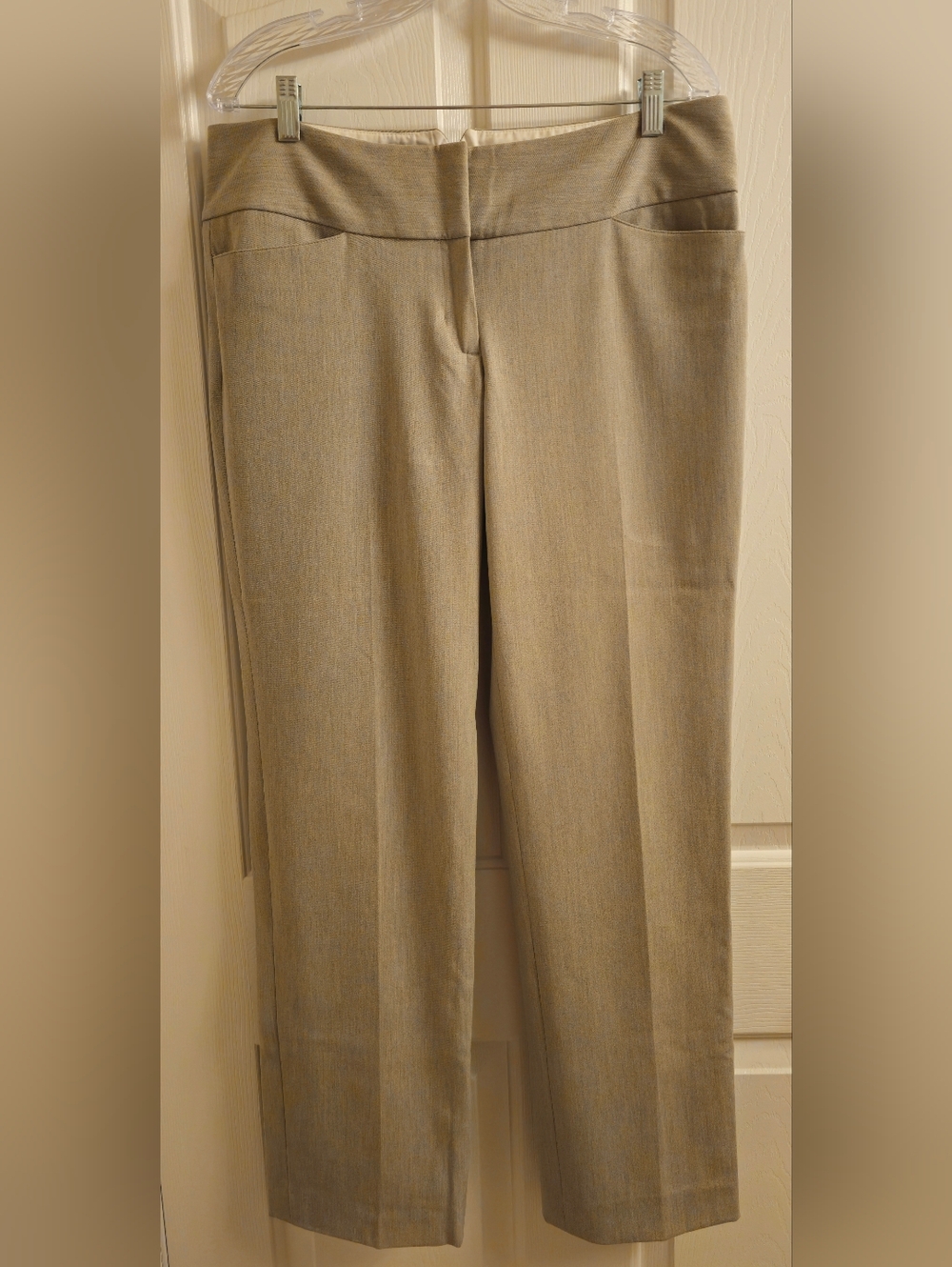 Women's Express Editor Beige Dress Pants, Size 10R